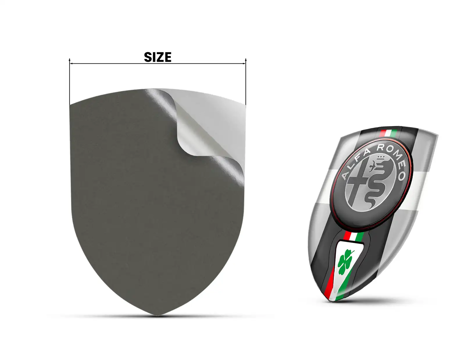 Alfa Romeo Heckscheibensticker Racing Drift Exklusiv Auto